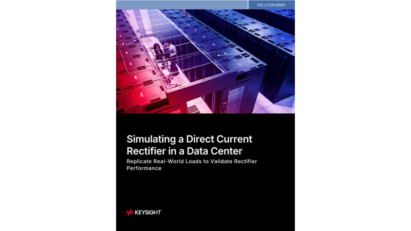 Simulating a Direct Current Rectifier in a Data Center